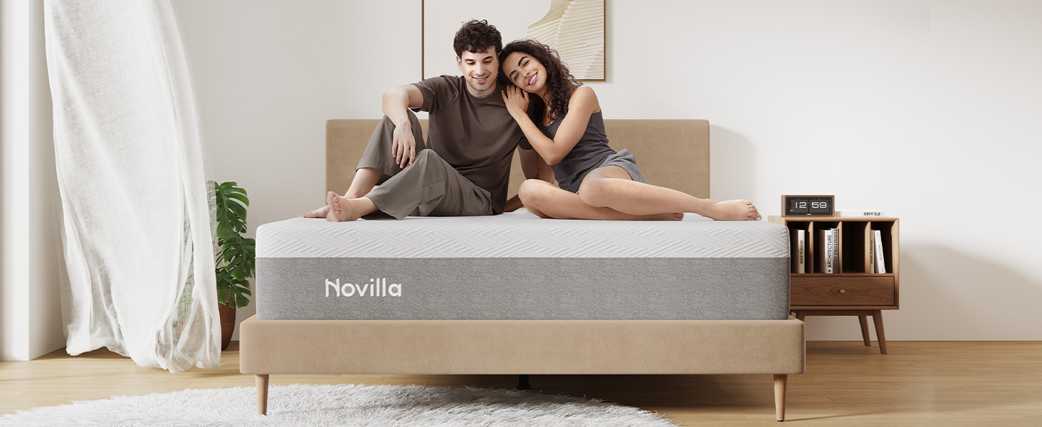 Amazon.com: Novilla Twin XL Mattress, 10 Inch Gel Memory Foam XL